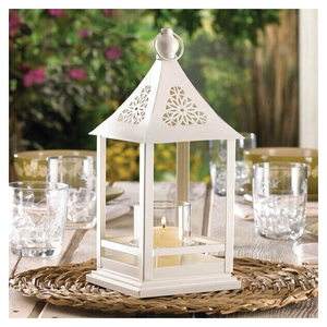 Lanterne décorative pour restaurants et fêtes de Noël Lanternes décoratives pour la maison Lanternes à bougie faciles à transporter à un prix abordable - Product Image 1