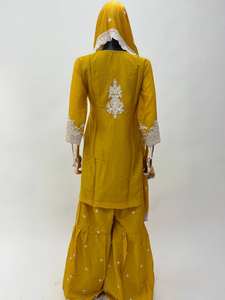 Salwar kameez นักออกแบบที่หรูหราสำหรับผู้หญิงงานแต่งงานปาร์ตี้และชุดกลางแจ้งจากอินเดีย - Product Image 4