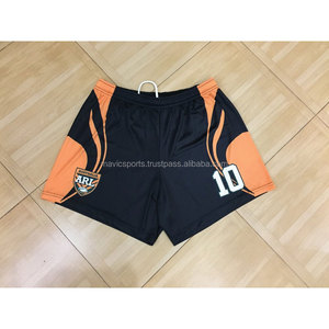 100% Polyester Breathable Plus Size Rugby Shorts <b>Custom</b> Heat-Transfer Printing Anti-Bacterial Quick Dry Mens - Product Image 1