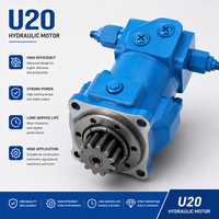 Moteur hydraulique d'orientation RB511-6128 RB411-6128 pour mini-excavatrice U20 U25-3 U25-5, moteur orbital d'orientation, ensemble d'entraînement pivotant, neuf