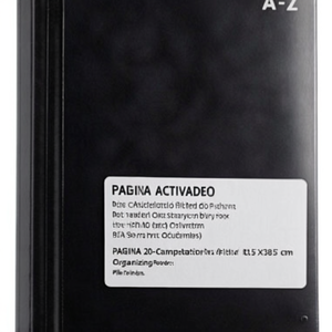 Sistema de Archivo PAGNA de 20 Compartimentos de la A a la Z, Negro, 30.5 x 38.5 cm, para Organizar Carpetas - Product Image 2