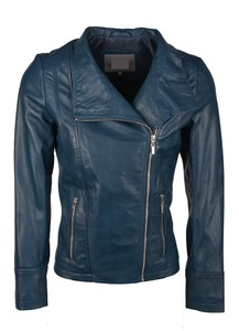 CLASSY CHERRY RED varsity jacket Fashion Slim Fit Coat Casual Coupe-vent Outwear Vestes en cuir pour femmes par Maximize Wear - Product Image 5