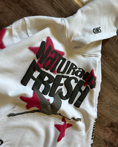 Sweat à capuche d'hiver en coton 100% avec impression en relief et broderie 3D, fermeture éclair, lavage à la pierre, haute qualité, noir pour hommes, vente en gros - Product Image 6