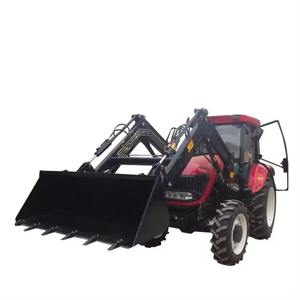 Tractor agrícola Kubota de calidad con retroexcavadora y cargador frontal - Product Image 4