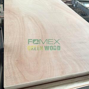 Okume Style moderne hôtel décoration commerciale contreplaqué E0/E1/E2 Standard noyau d'acacia mélamine Film face placage compétitif - Product Image 4