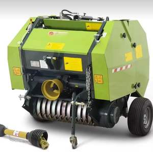 Machine à emballer de foin et de paille polyvalente dans le monde entier Tracteur Mini presse à foin Presse à balles rondes d'herbe. - Product Image 1