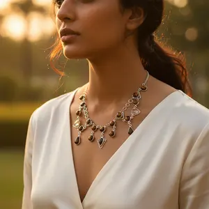 Collar de Plata 925 con Piedra de Ojo de Tigre para Mujer, Colgantes y Dijes Finos - Product Image 2