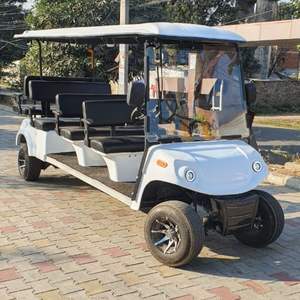 Chariot de transport touristique électrique 12 places haute capacité pour le campus et les installations - Product Image 1