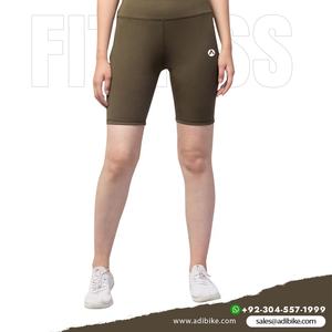 Pantalones de Yoga de secado rápido de calidad superior OEM/ODM para mujer, mallas ajustadas, cinturón decorativo transpirable para fitness, ajuste ajustado - Product Image 2