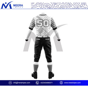 ชุดเบสบอลมืออาชีพสำหรับผู้ชายเสื้อเจอร์ซีย์และกางเกงชุดกีฬาประสิทธิภาพสูงสำหรับทีม - Product Image 4