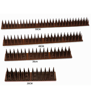 Jardin extérieur Patio repousser les animaux <span class=keywords><strong>Anti</strong></span>-<span class=keywords><strong>pigeon</strong></span> chat pointes rebord de fenêtre balcon Pot de fleur clôture mur résistant aux oiseaux barrières contre les piqûres - Product Image 2