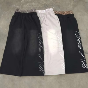 Conjunto de Dos Piezas de Sudadera Extra Grande para Hombre y Mujer, Ropa Urbana Hip Hop, Sudadera con Capucha y Pantalones Deportivos de Felpa 100% Algodón - Product Image 5