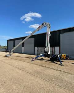 รถกระเช้าไฮดรอลิกแบบเคลื่อนที่ได้ ติดตั้งบนรถพ่วง ใช้ได้หลายเชื้อเพลิง ยกสูงได้สูงสุด 48.6 เมตร สำหรับงานบำรุงรักษา - Product Image 4