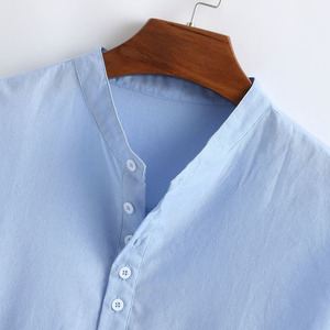 Camisas Casuales Personalizadas para Hombre, Tallas Grandes, Antiarrugas, 100% Algodón/Poliéster, con Logotipo y Color Personalizados - Product Image 5