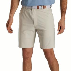 กางเกงขาสั้นเล่นกอล์ฟผ้าโพลีเอสเตอร์สำหรับผู้ชายกางเกงขาสั้นผ้ายืดแบบแห้งเร็วระบายอากาศได้สำหรับกีฬากลางแจ้งกางเกงเอวแบบปรับแต่งได้100% - Product Image 6