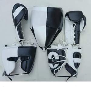 Gants de boxe en polyuréthane de haute qualité pour enfants adultes protecteurs de mains gant de boxe Mma logo personnalisé gants de boxe vêtements d'arts martiaux - Product Image 1