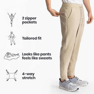 Pantalones Casuales de 360g, Estilo Urbano Europeo y Americano, Pantalones Deportivos para Hombre, Otoño Invierno, Cargados por Dress Sports - Product Image 2