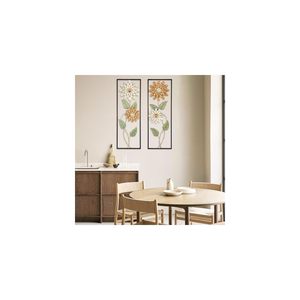 Panneaux d'art mural en métal finis à la main pour la maison et le bureau Montage mural et suspension faciles Caractéristique visuelle époustouflante - Product Image 4