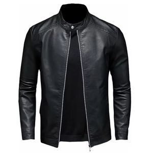 Chaqueta de Cuero para Hombre 2026, Precio Económico, Alta Calidad, Moda, Venta al Por Mayor OEM en ZOHAN CREATIONS - Product Image 1