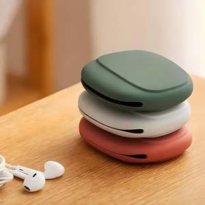 Compact 3pc Silicone Cable Case Set Portable Design for Easy Mobility - Product Image 3
