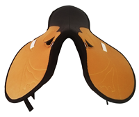 Selle de course de chevaux synthétique durable Conception légère pour les courses d'équitation sur sentier et les événements équestres pour l'exportation