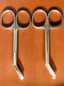 Bandage de stomie en acier inoxydable et ciseaux d'allaitement Ciseaux médicaux Médecins et infirmières (4.3x2.1 pouces) Instruments chirurgicaux - Product Image 3