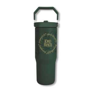 Vaso Térmico de Viaje de 0.85L (30oz) con Asa y Pajita, Diseño El Señor de los Anillos, Botella de Vacío para Bebidas Frías o Calientes, Material PC - Product Image 3