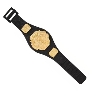 Cinturón de título de lucha de peso pesado mundial de alta calidad, tamaño adulto, cinturón de título de lucha de Oro Grande - Product Image 4