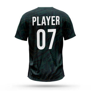 Uniformes de Béisbol Personalizados al por Mayor con 2 Botones, 100% Poliéster, Impresión por Sublimación, Antibacterianos, Absorbentes de Humedad y de Secado Rápido - Product Image 2