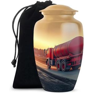 โกศโลหะขนาดใหญ่สำหรับผู้ใหญ่สำหรับตกแต่งขี้เถ้าของมนุษย์ - Product Image 6