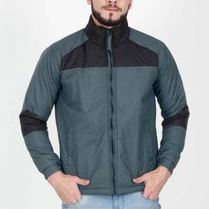 เสื้อกีฬาบอมเบอร์แจ็คเก็ตผ้าไนลอนโพลีเอสเตอร์ทรงสลิมฟิตน้ำหนักเบาสำหรับผู้ชายสำหรับฤดูใบไม้ผลิฤดูหนาว - Product Image 1