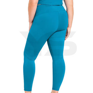 Femmes Super doux haute qualité Spandex Yoga Leggings nouveau Design contrôle du ventre décontracté sport Fitness pantalon entraînement en gros - Product Image 3
