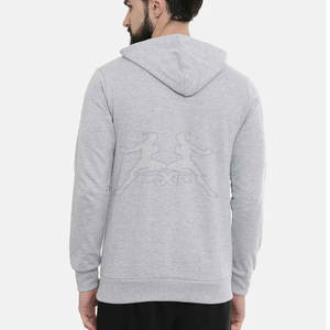 Durable Half Zipper Hoodie With Fleece Interior And Flexible Fit For Casual Days Breathable Half Zip Hoodie - Product Image 2