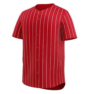 Camisetas de béisbol personalizadas con tela reversible y transpirable - Product Image 2