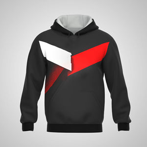 Sweats à capuche personnalisés de haute qualité imprimés par sublimation pour hommes, impression intégrale, pull en coton mélangé respirant, prix bas, ODM OEM - Product Image 6