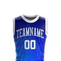 Conjunto de Camiseta de Baloncesto Sublimada Personalizada Reversible de 2 Piezas, Sin Mangas, Antibacteriana, de Verano, Unisex para Adultos