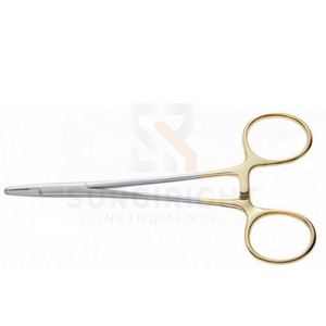 Porte-aiguille Mayo Hangar de haute qualité avec pince de fin de fil à double mâchoire arrondie par Surgiright Instruments - Product Image 4