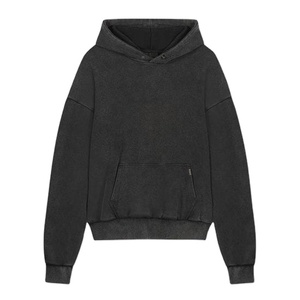 เสื้อฮู้ดดี้แบบมีฮู้ดสำหรับผู้ชายเสื้อสเวตเชิ้ตแบบสวมหัวเสื้อมีฮู้ดย้อมสีโอเวอร์ไซส์ Y2k กำหนดโลโก้ได้เองมีสไตล์ใหม่ - Product Image 4