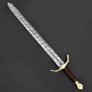 2025 Wholesale Price Top Quality Damascus Steel Handmade <b>Sword</b> Custom Design Stainless Steel Damascus <b>Sword</b> - Product Image 2