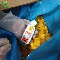 Groothandelsprijs Hoge kwaliteit gepelde fruitpulpblokjes LQF diepvries mango vacuüm verpakt