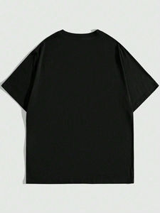 เสื้อยืดคอกลมและแขนสั้นสำหรับผู้ชายและผู้หญิงทำจากผ้าฝ้าย100% ออกแบบได้ตามที่ต้องการ - Product Image 3