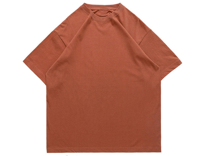 100% cotton brick red