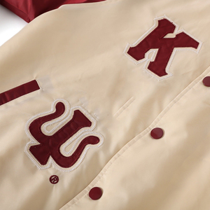 Veste en molleton universitaire Psi Spring, lettres en chenille, vêtements de fraternité, unisexe, vêtements grecs personnalisés, devant respirant, col montant, 100% - Product Image 6