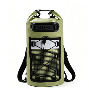 Custom logo <b>PVC</b> Outdoor Water Sports Mesh Bag Dry Bag Water Proof Backpack Camping Drybag - Product Image 6