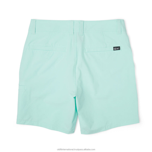 Pantalones cortos de poliéster de secado rápido informales OEM para hombre para pescar, ocio, vacaciones, barco, actividades en la playa - Product Image 2