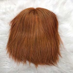 Peluca de cabello humano virgen superventas 2023, larga y recta, naranja, con cierre de encaje suizo, cabello vietnamita sin procesar, venta al por mayor - Product Image 6