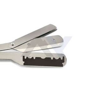 Rasoir droit en bois avec support de lame à 3 trous, logo personnalisé, rasoir de barbier, verrouillage à bascule, toilettage professionnel - Product Image 5