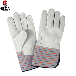 Guantes de trabajo profesionales para hombre Cómodo cuero transpirable Venta caliente Producto Premium de Eiza Industries Nueva llegada - Product Image 3