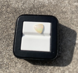 Anillo de Compromiso de Plata de Ley 925 de Estilo Vintage con Ópalo de Fuego Indio de Buena Calidad, Engaste de Canal con Incrustaciones para Niños Islámicos - Product Image 6