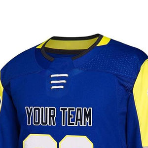 2025 tamaño personalizado sublimación uniforme de hockey sobre hielo conjunto de ropa deportiva para jóvenes con nombre de equipo personalizado servicio OEM - Product Image 3